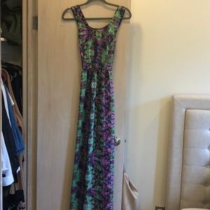 SILKY FOREVER 21 Maxi Dress